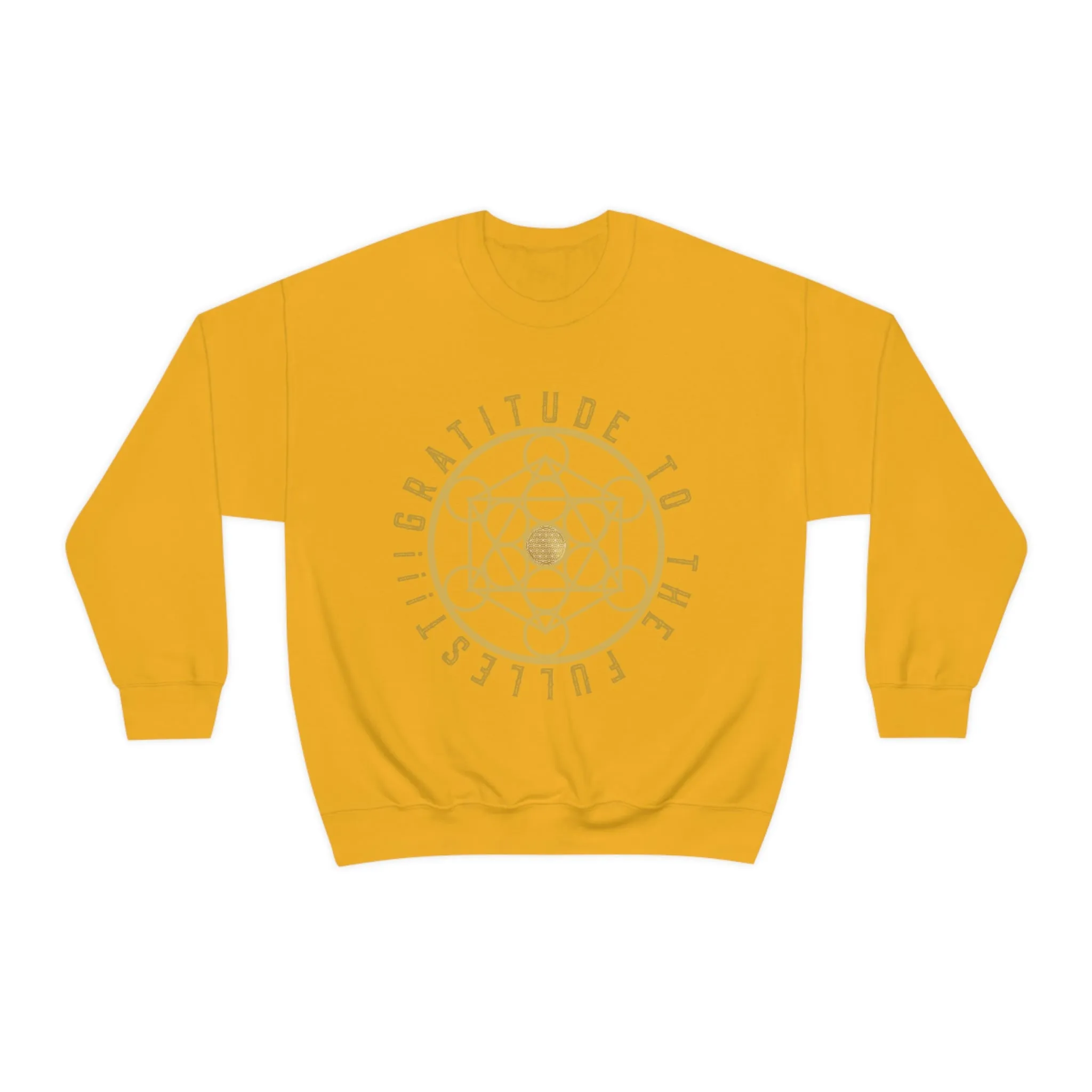GRATITUDE TO THE FULLEST!!! - Unisex Heavy Blend™ Crewneck Sweatshirt