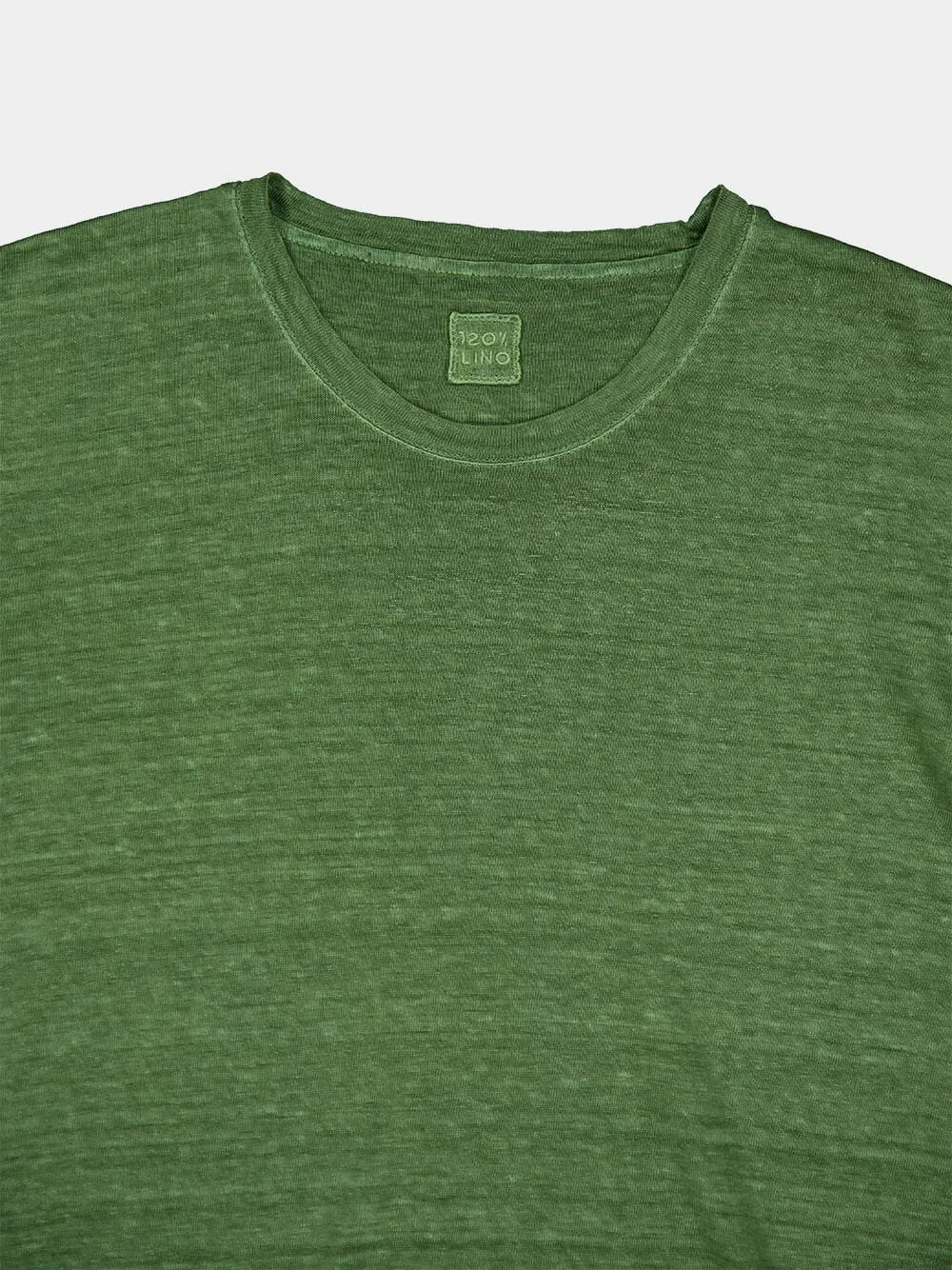 Green Linen T-Shirt