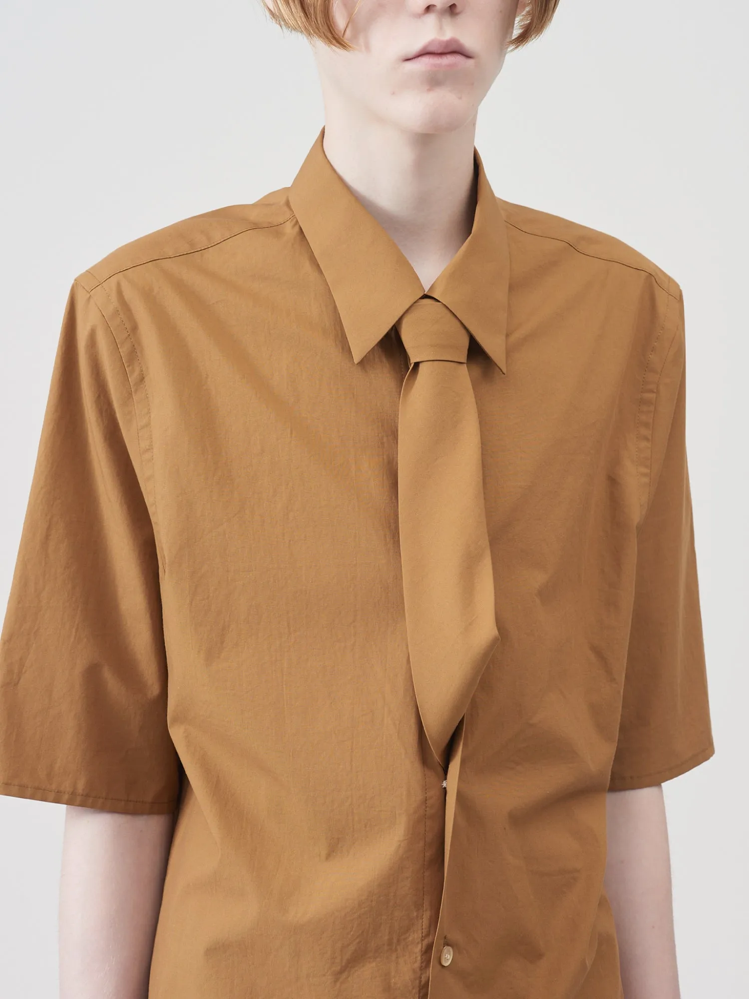 Half-Sleeve Tie Shirts