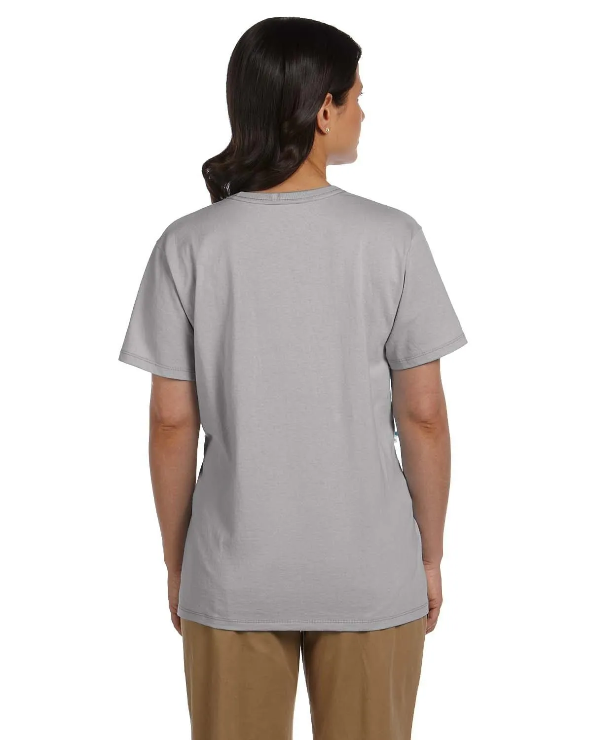 Hanes Ladies ComfortSoft V-Neck Cotton T-Shirt