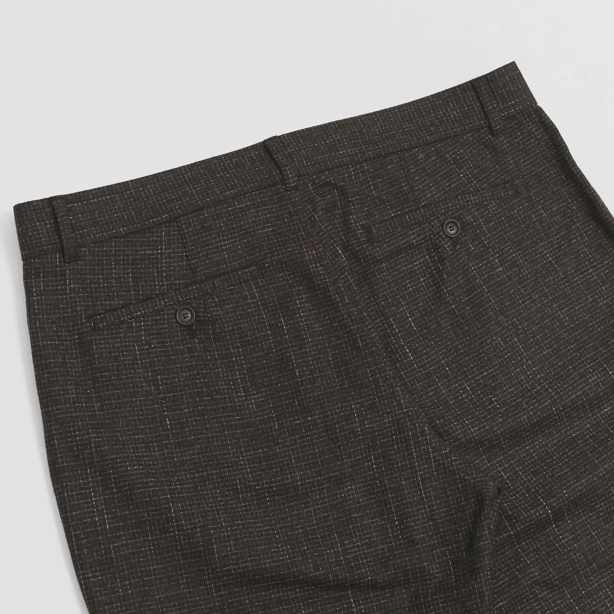 Hansen Regular Fit Wool Blend Pants