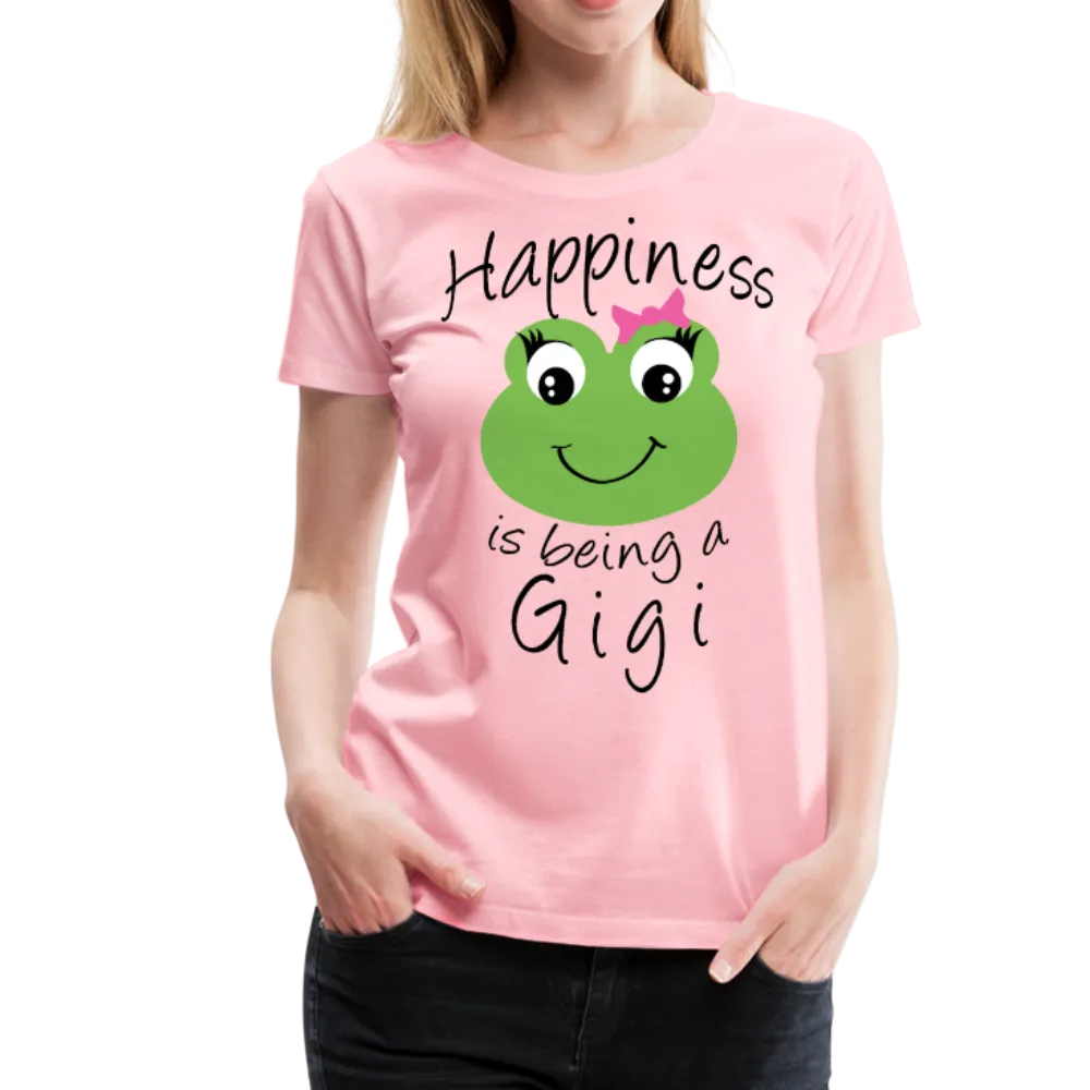 Happiness is being a Gigi Women’s Premium T-Shirt (CK1594)