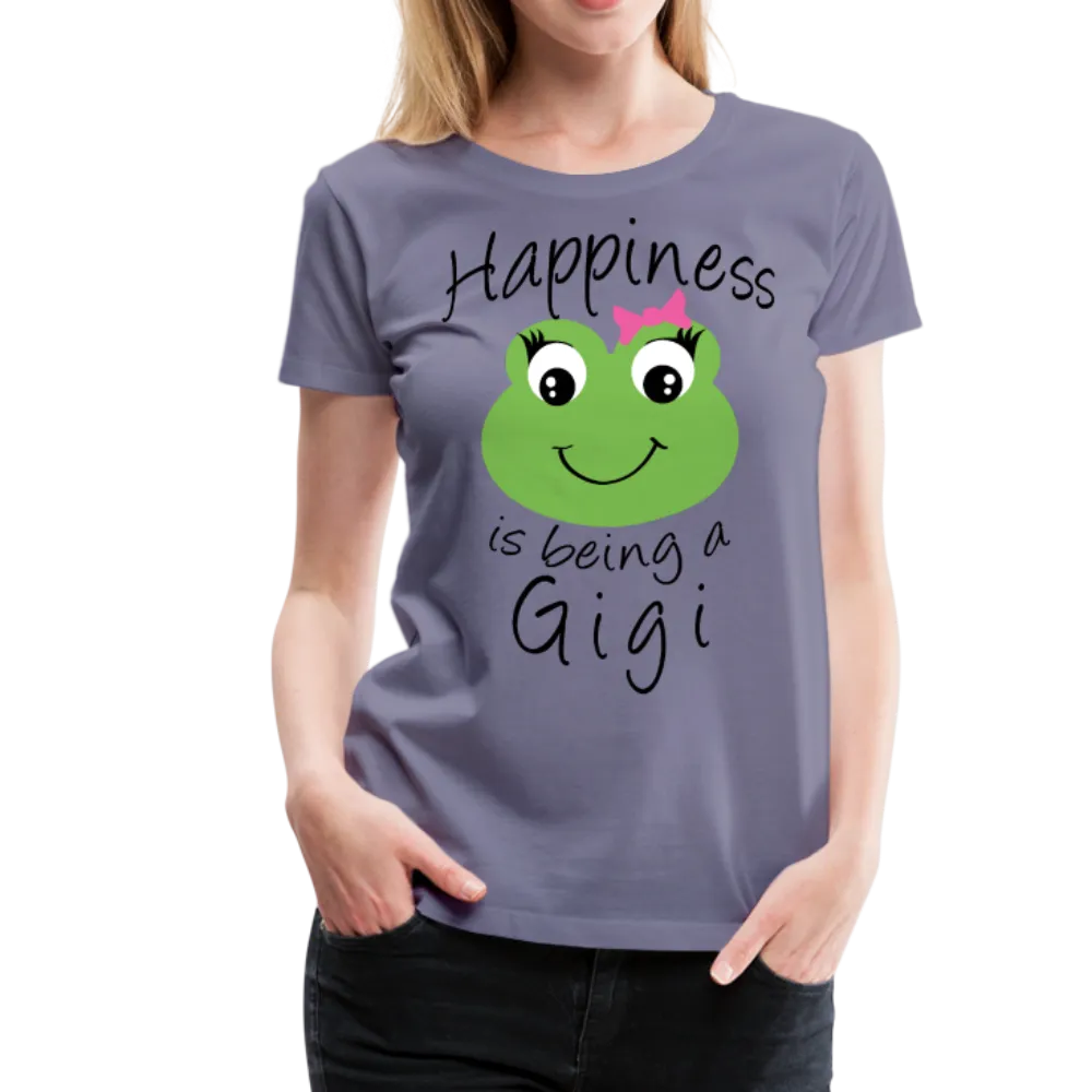 Happiness is being a Gigi Women’s Premium T-Shirt (CK1594)