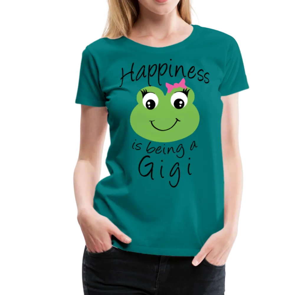 Happiness is being a Gigi Women’s Premium T-Shirt (CK1594)