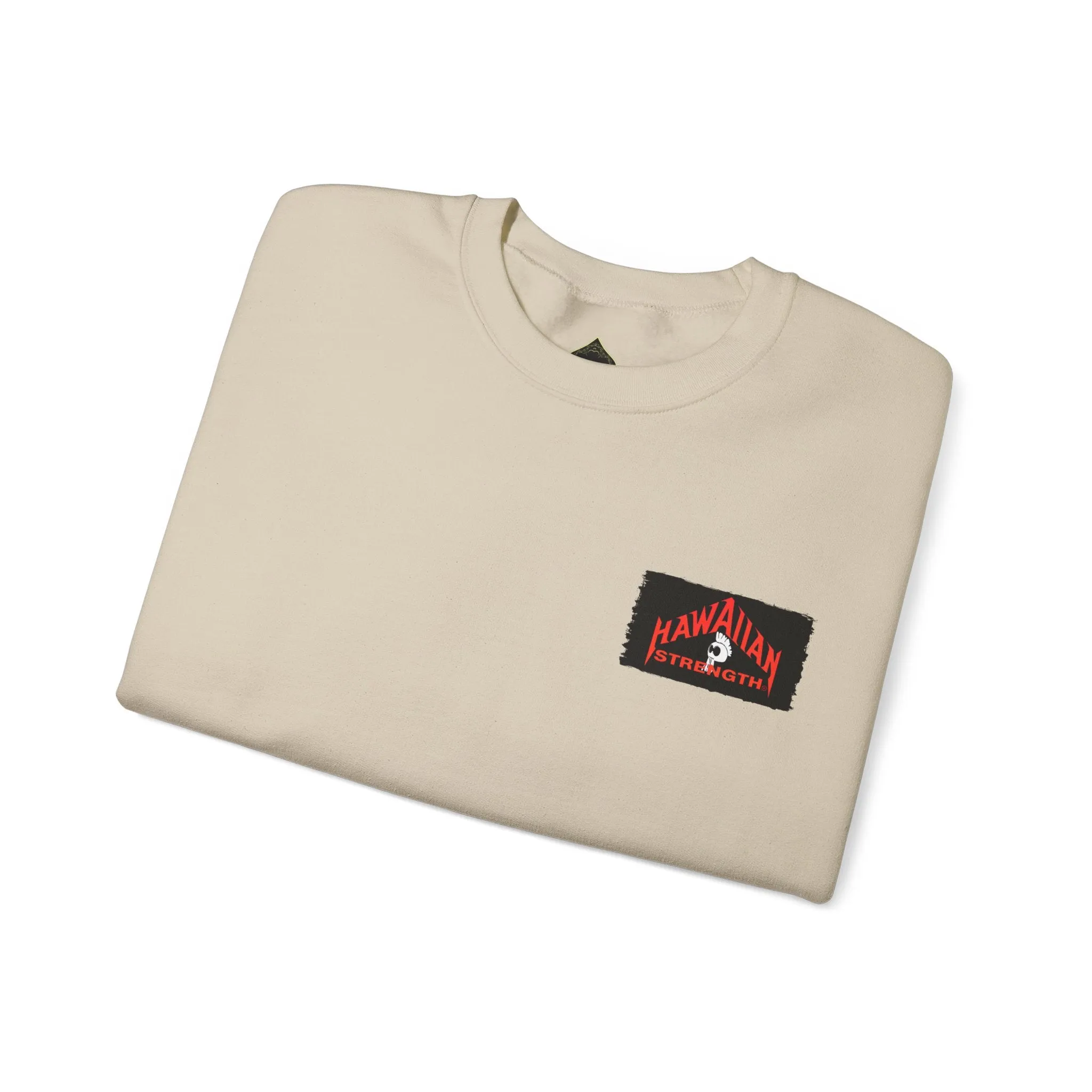 Hawaiian Strength Makau Hawaiian Fishhook Vintage Design 90s New Print Unisex Heavy Blend™ Crewneck Sweatshirt