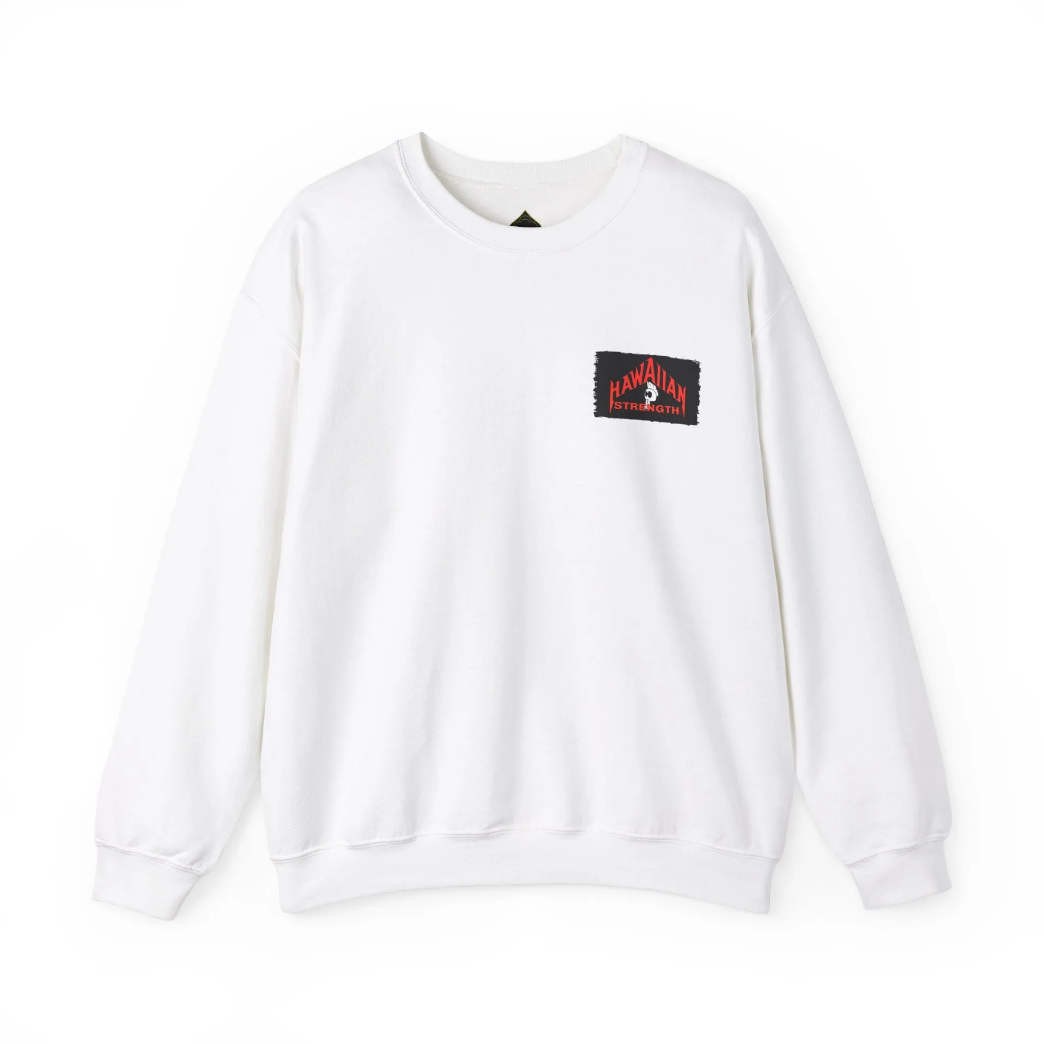 Hawaiian Strength Makau Hawaiian Fishhook Vintage Design 90s New Print Unisex Heavy Blend™ Crewneck Sweatshirt