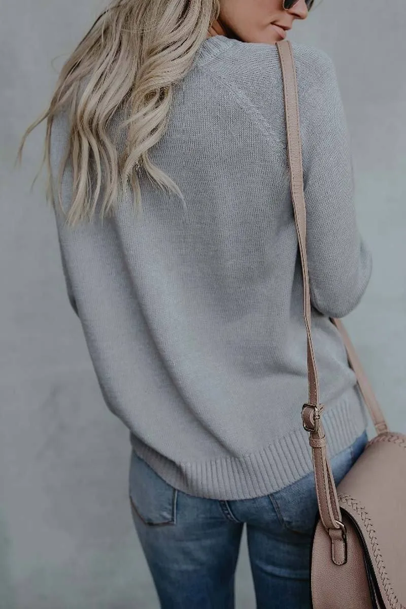 Heart Shaped Sweater 4 Colors
