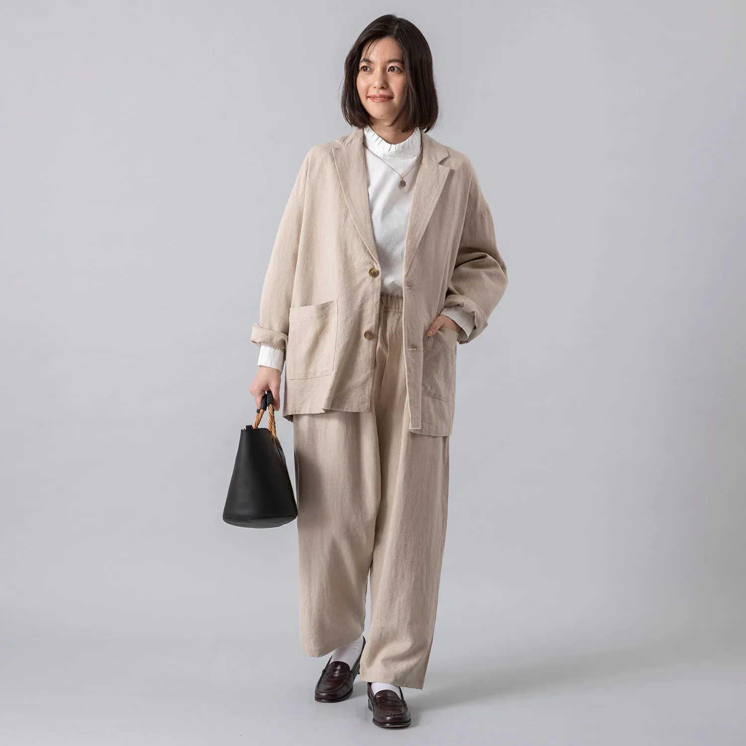 HEAVENLY | ヘブンリー　Linen Rayon Tailored Jacket
