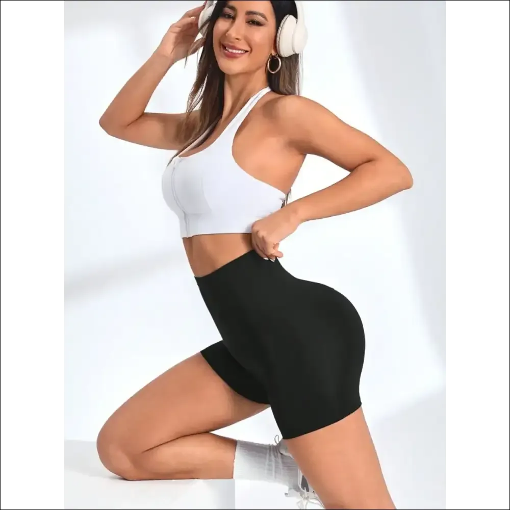 High Waist Active Shorts for Effortless Style