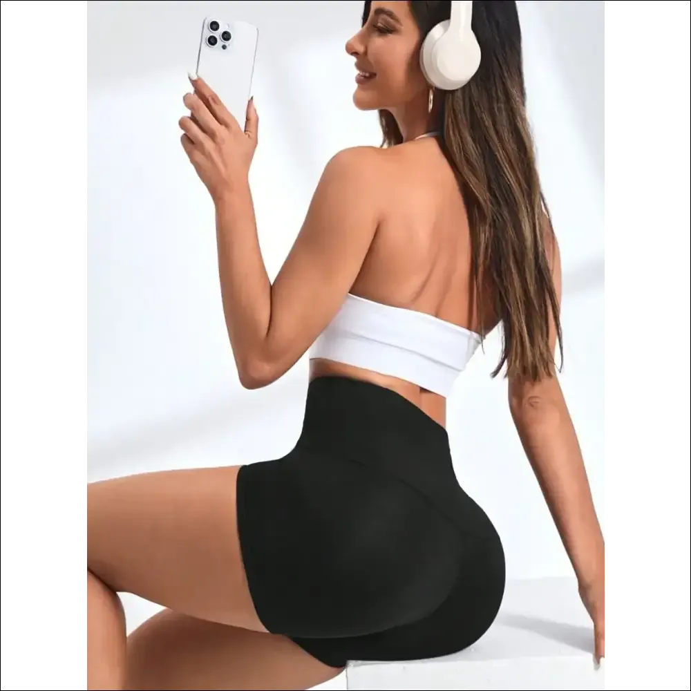 High Waist Active Shorts for Effortless Style