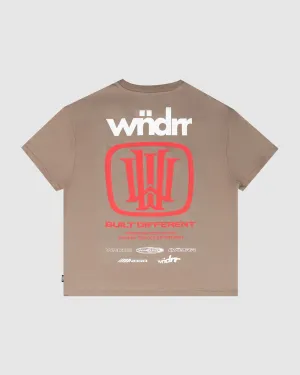 HONDO BOX FIT TEE - TAUPE