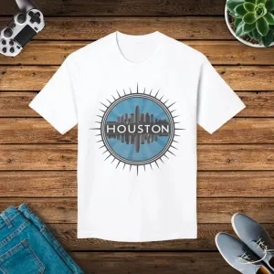Houston City Skyline Tee Bold Vibes