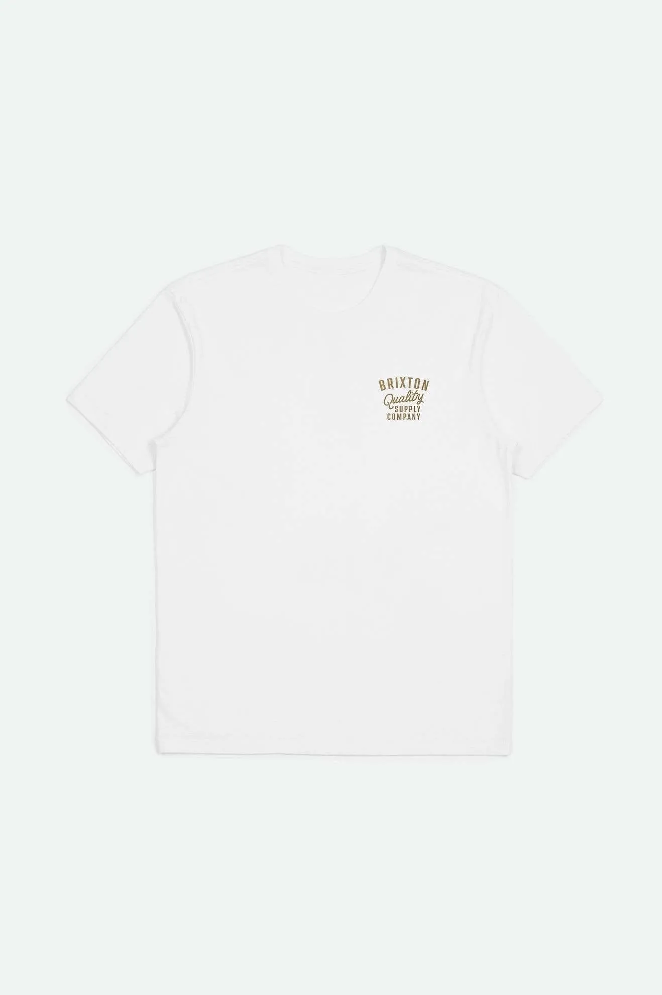 Hubal S/S Tailored T-Shirt - White/Brass