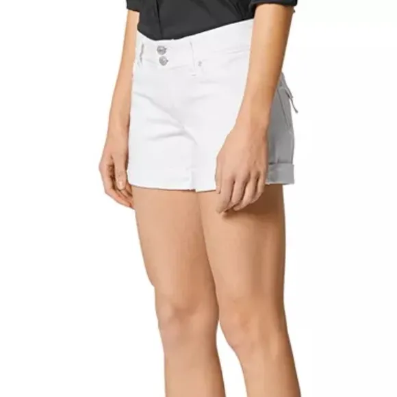 Hudson Ruby Mid Thigh Shorts in White Women’s Sz 29 NWT
