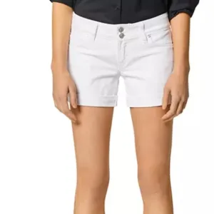 Hudson Ruby Mid Thigh Shorts in White Women’s Sz 29 NWT