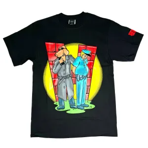 HUF Unlawful Tee Black