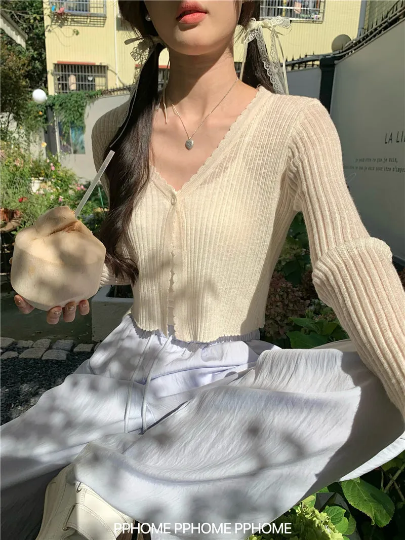 ice silk sun cardigan
