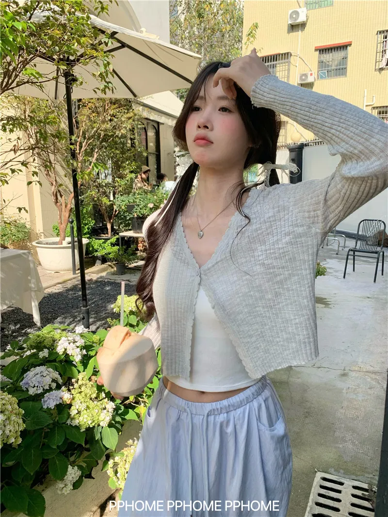 ice silk sun cardigan
