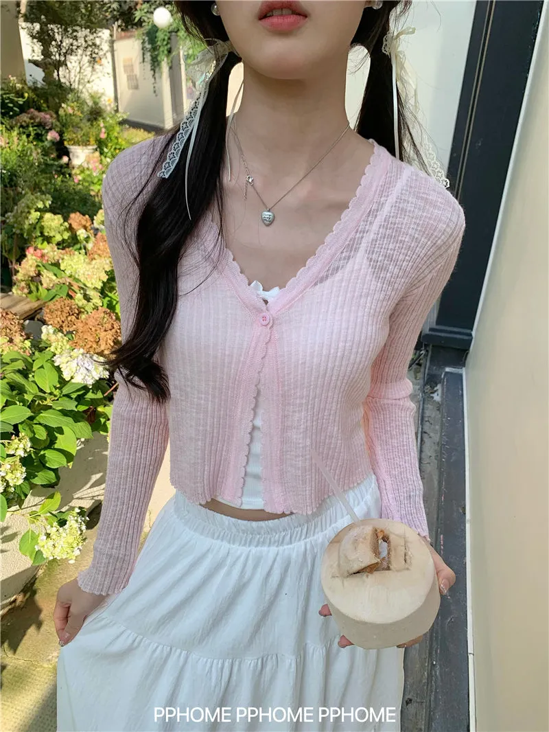 ice silk sun cardigan