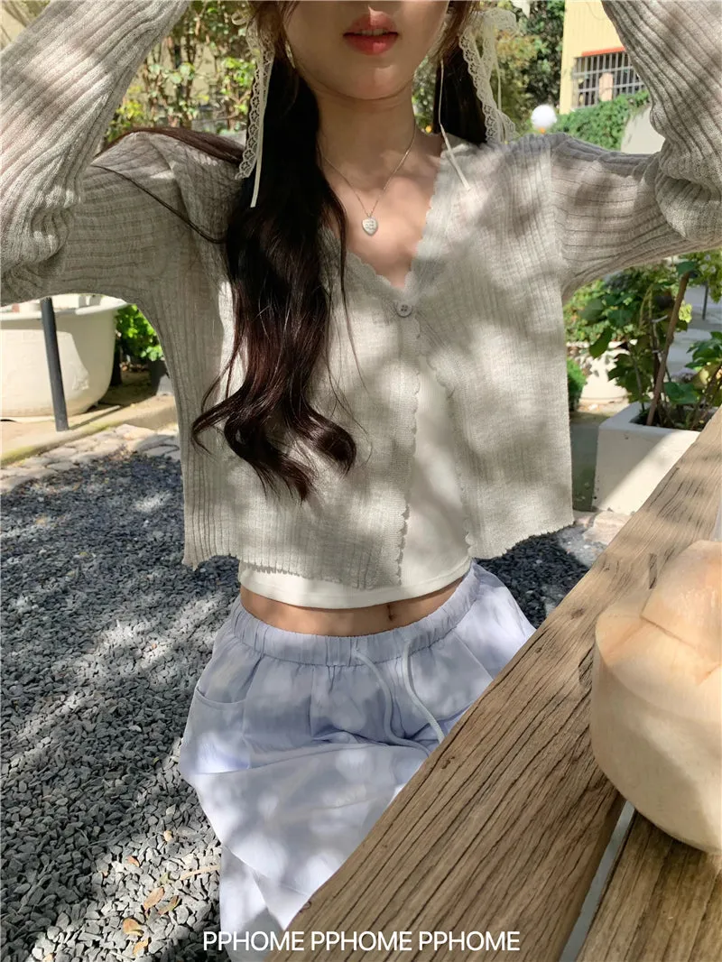 ice silk sun cardigan