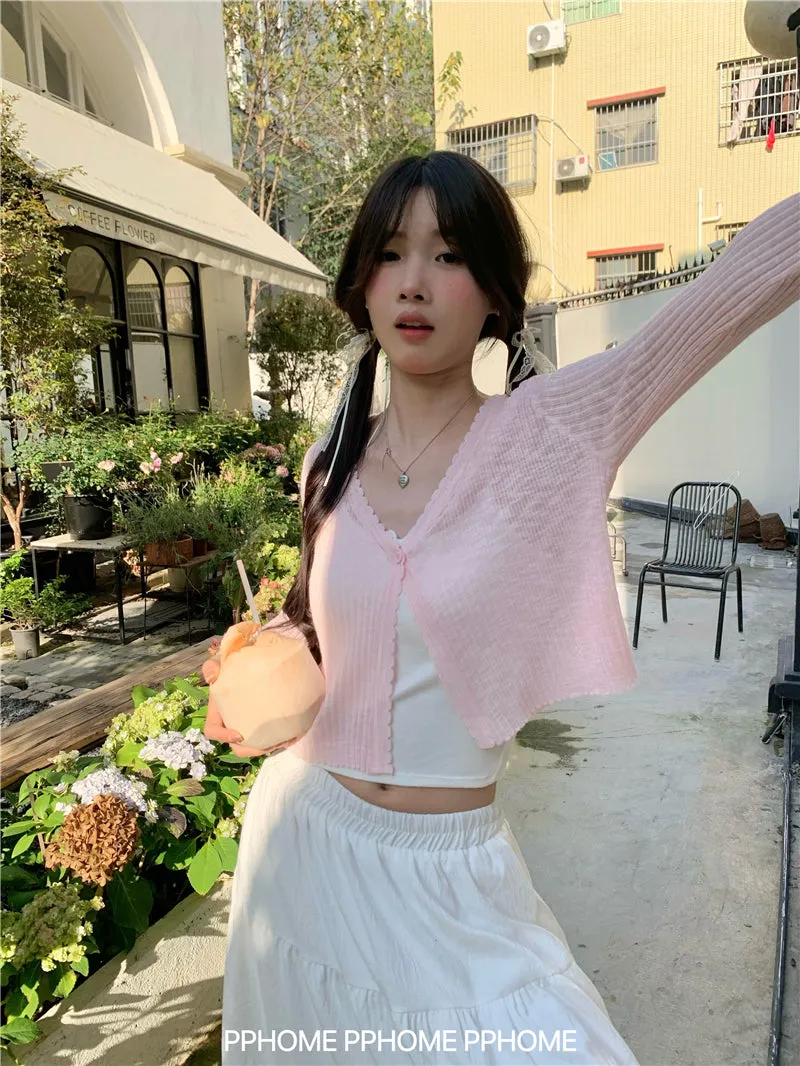 ice silk sun cardigan