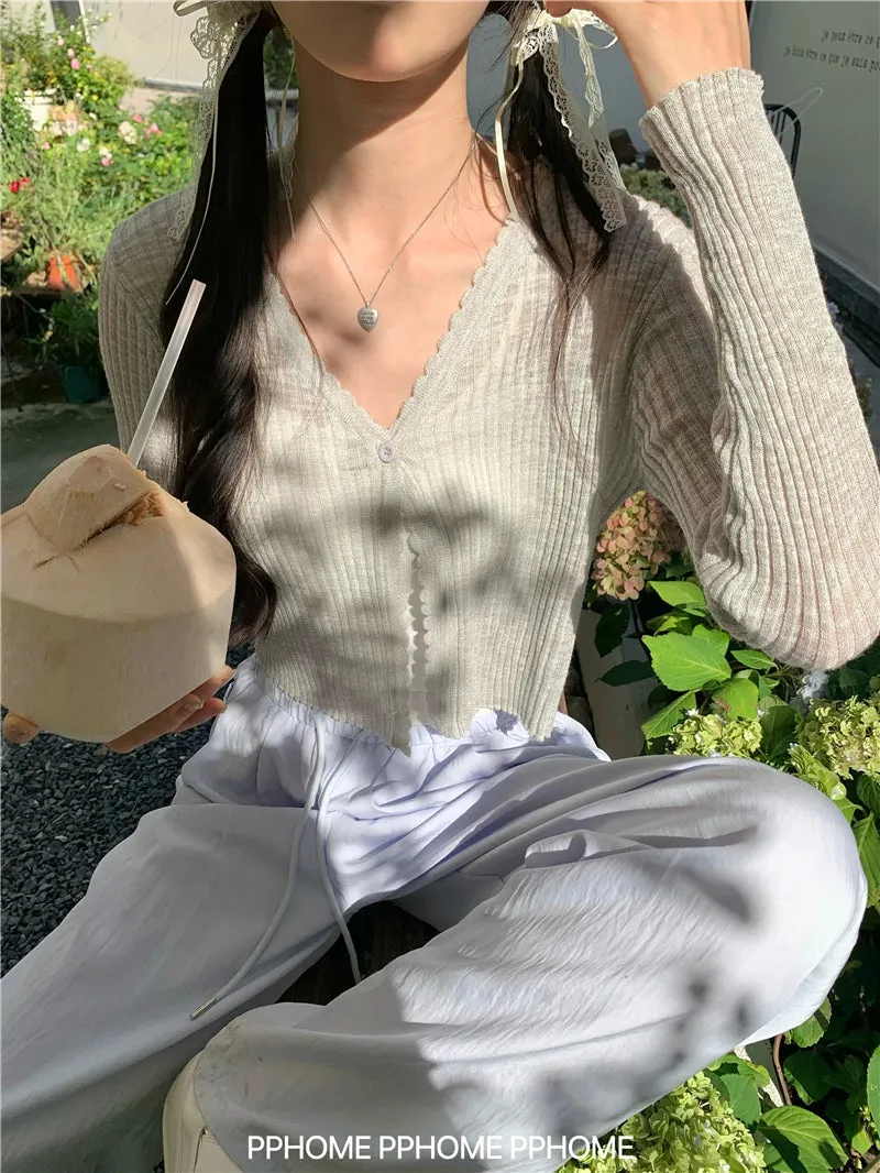 ice silk sun cardigan
