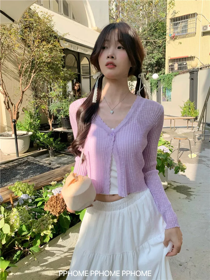 ice silk sun cardigan