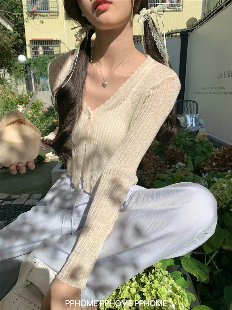 ice silk sun cardigan
