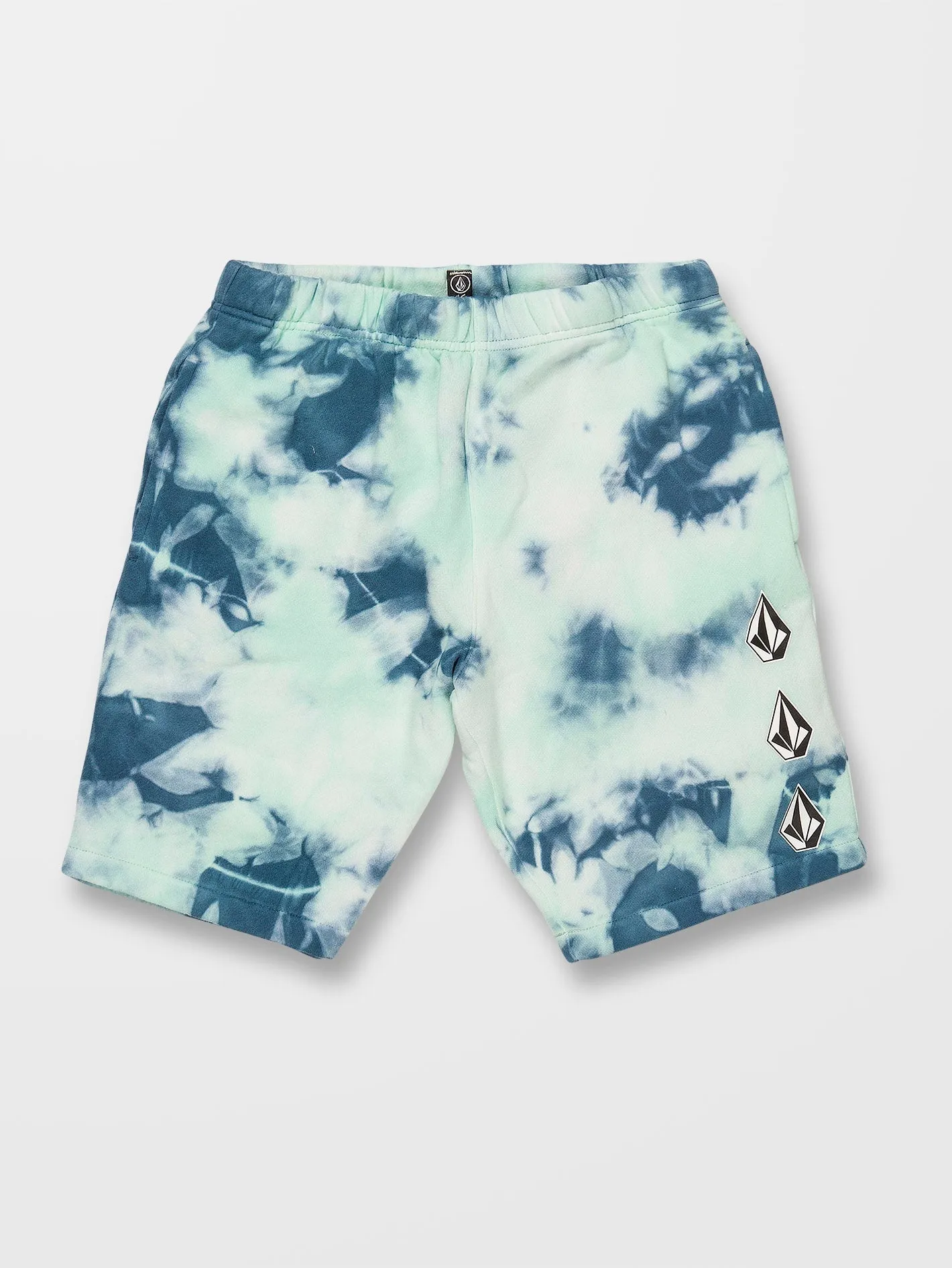 Iconic Stone Plus Fleece Shorts - TEMPLE TEAL - (KINDER)