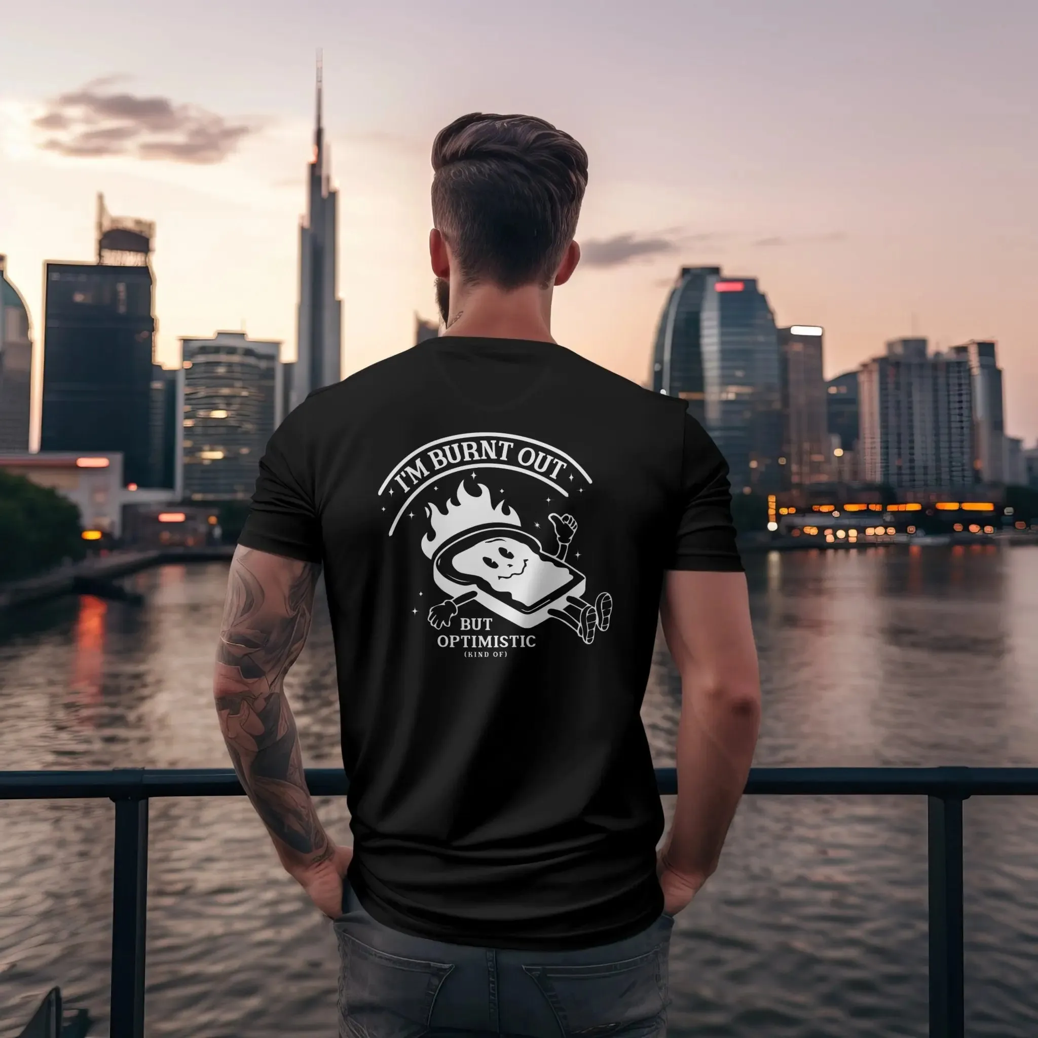 I'm Burnt Out But Optimistic Unisex T-Shirt