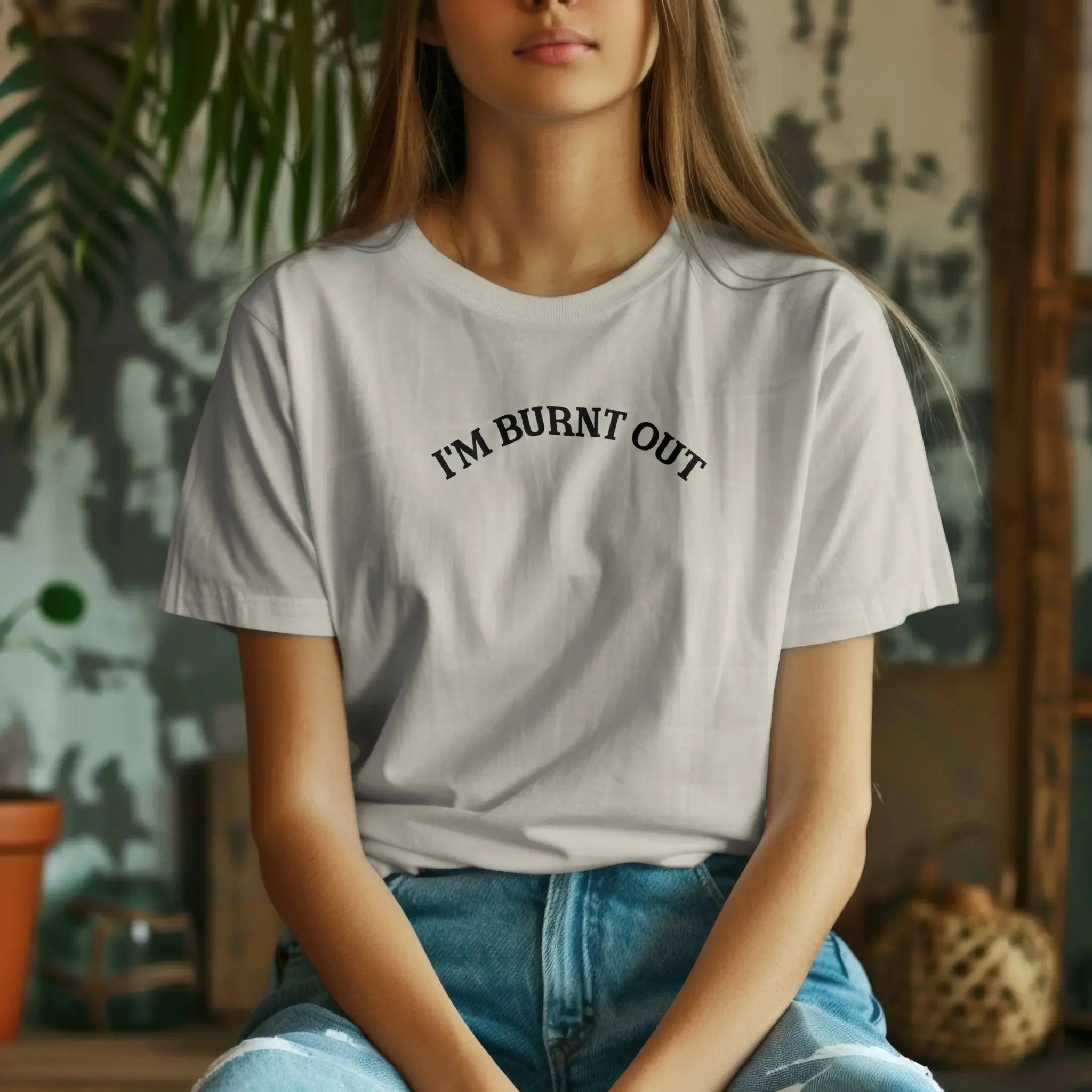I'm Burnt Out But Optimistic Unisex T-Shirt