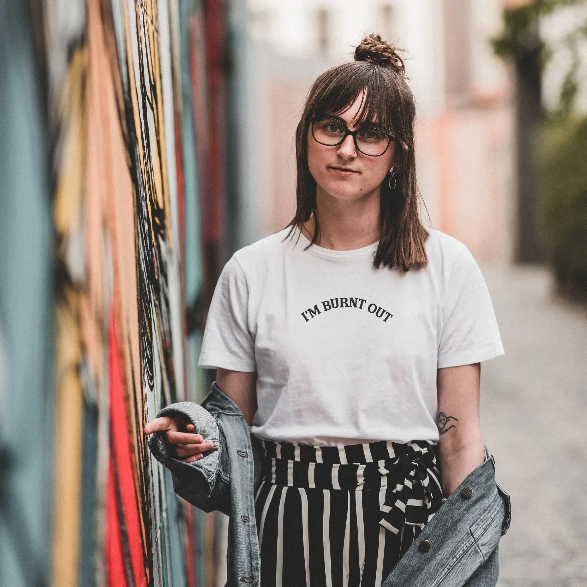 I'm Burnt Out But Optimistic Unisex T-Shirt