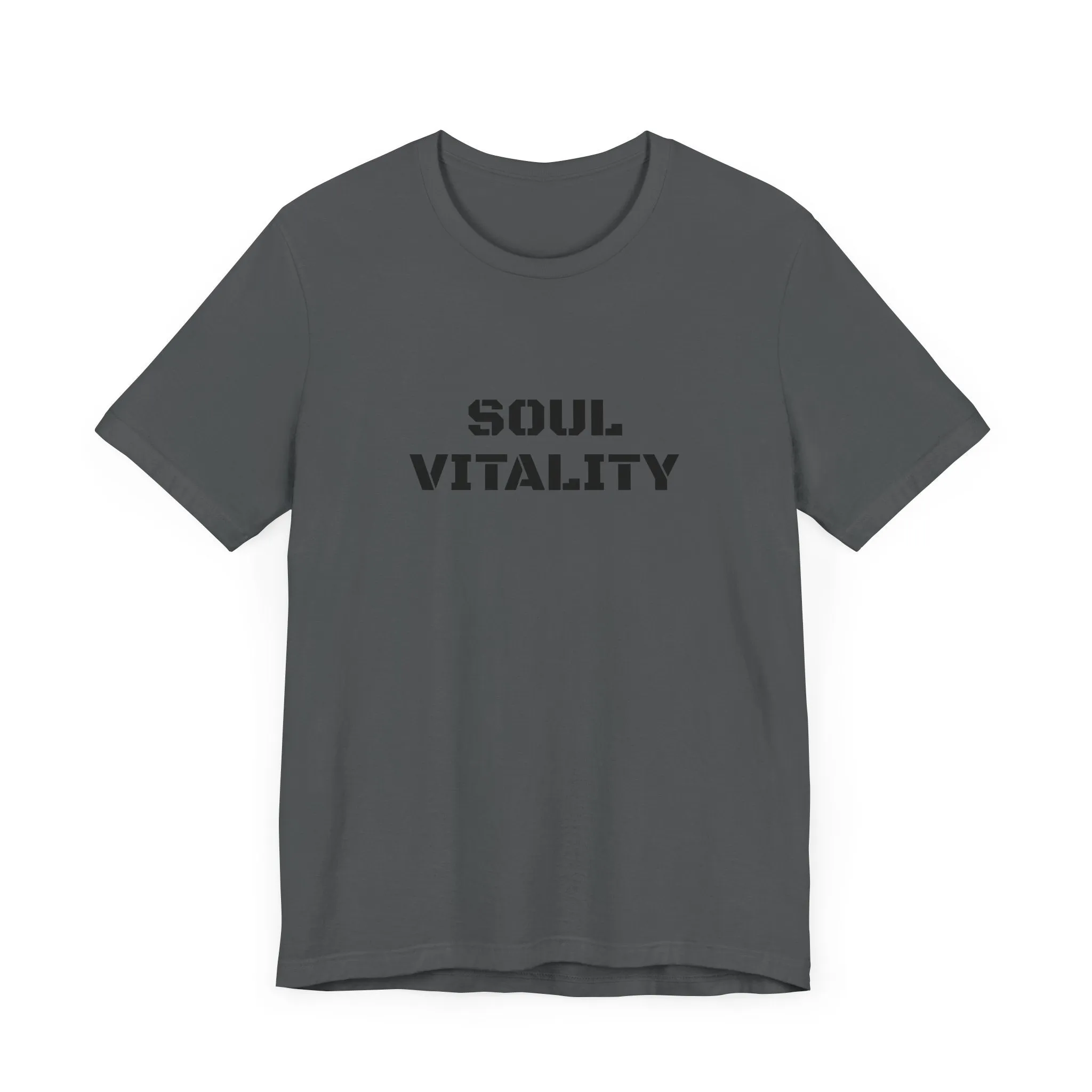 Inspirational Gym Shirts - Motivation for Your Workout - SOUL VITALITY - Front