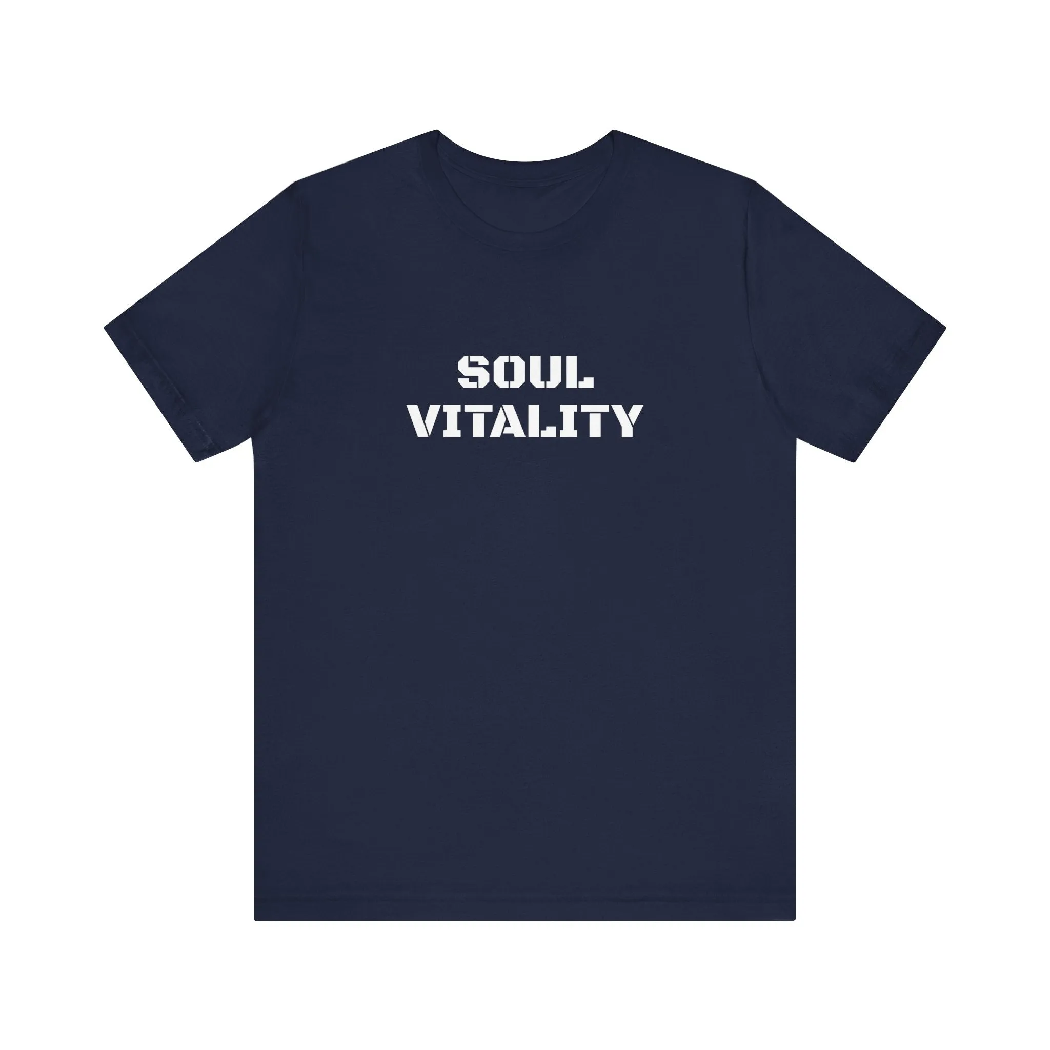 Inspirational Gym Shirts - Motivation for Your Workout - SOUL VITALITY - Front