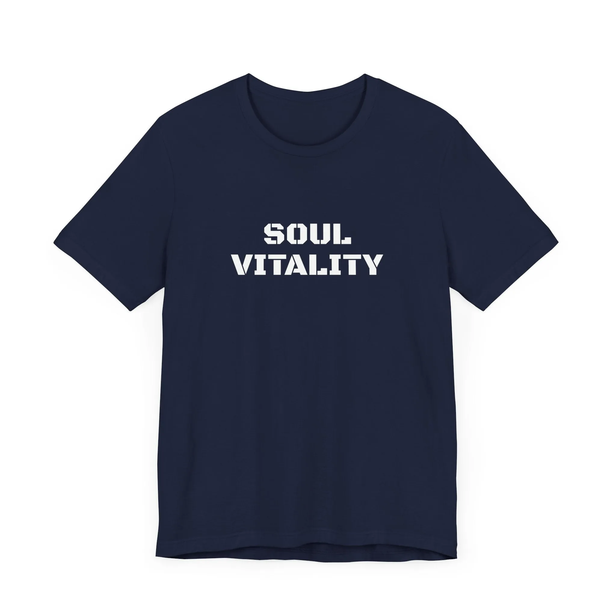 Inspirational Gym Shirts - Motivation for Your Workout - SOUL VITALITY - Front