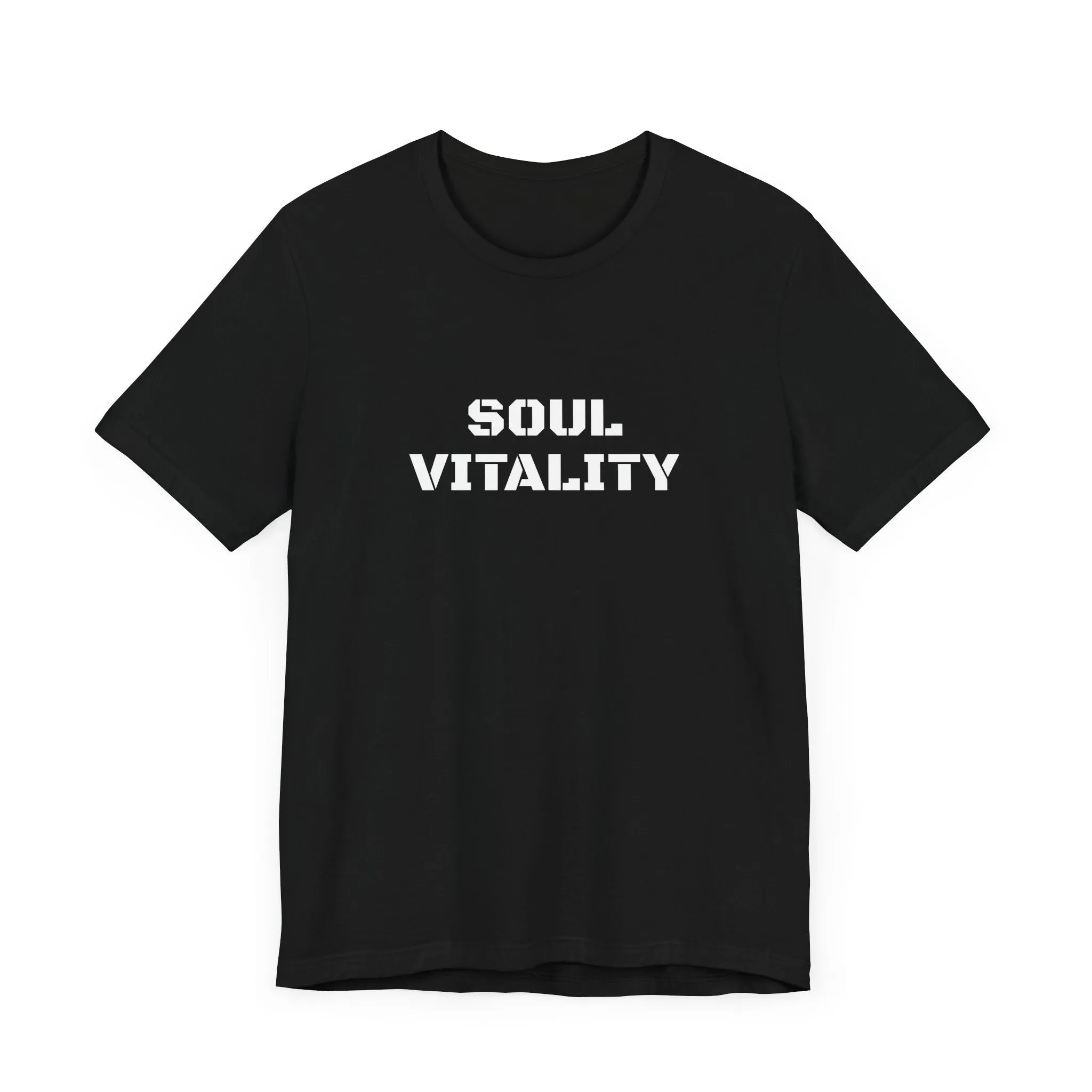 Inspirational Gym Shirts - Motivation for Your Workout - SOUL VITALITY - Front