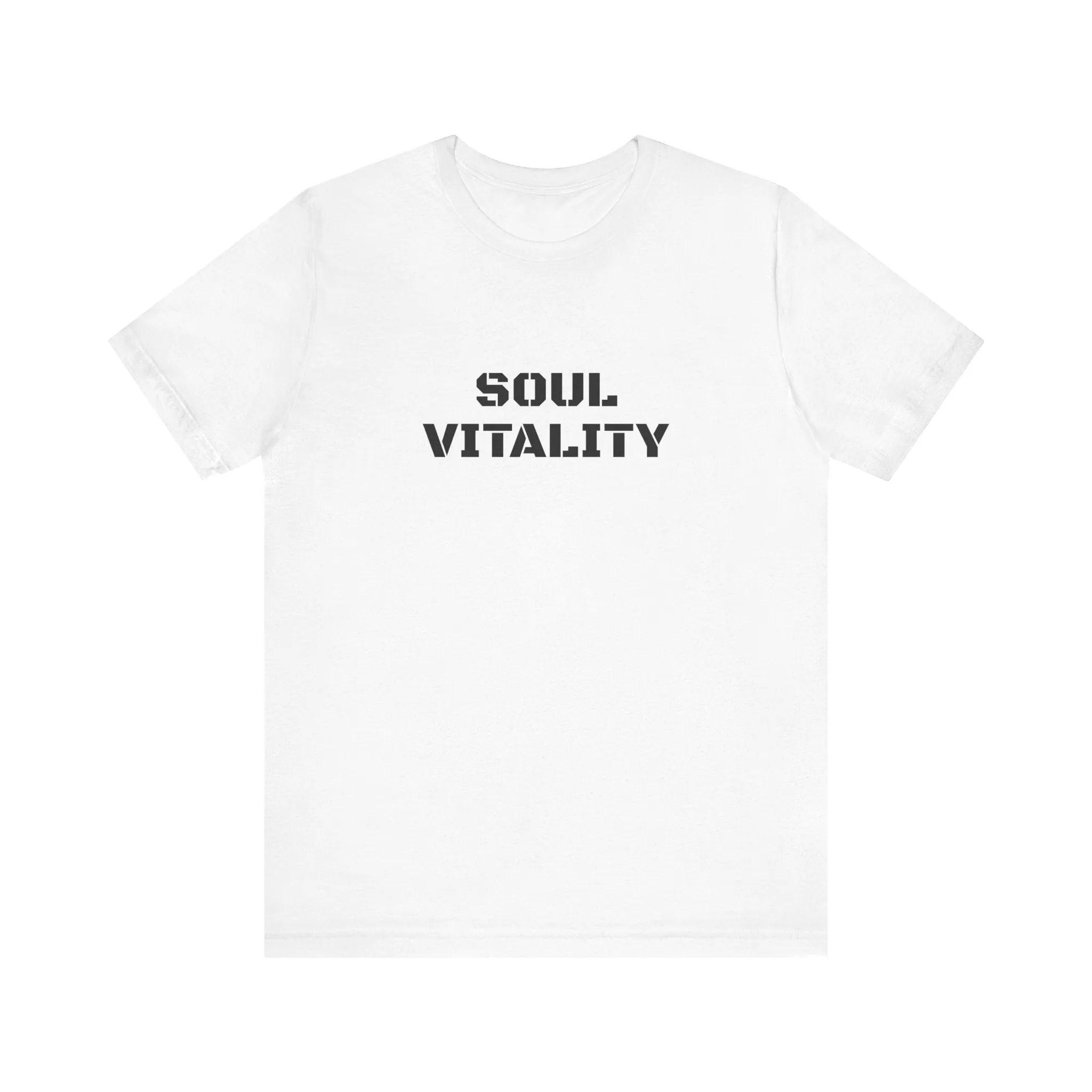 Inspirational Gym Shirts - Motivation for Your Workout - SOUL VITALITY - Front