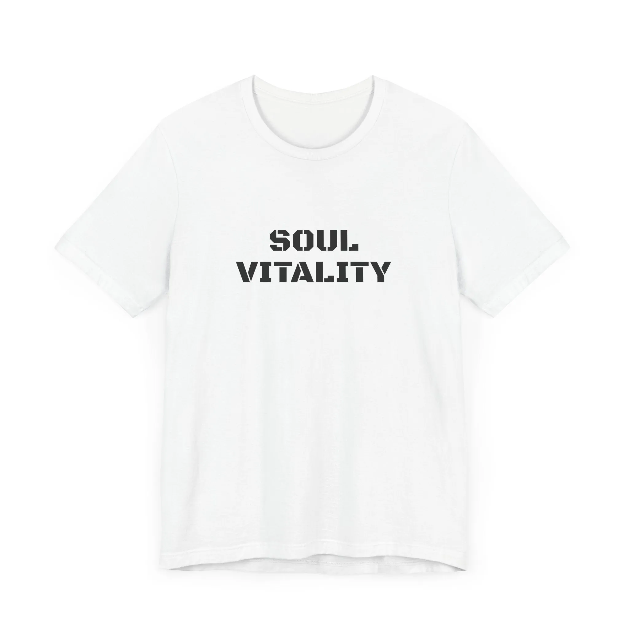 Inspirational Gym Shirts - Motivation for Your Workout - SOUL VITALITY - Front