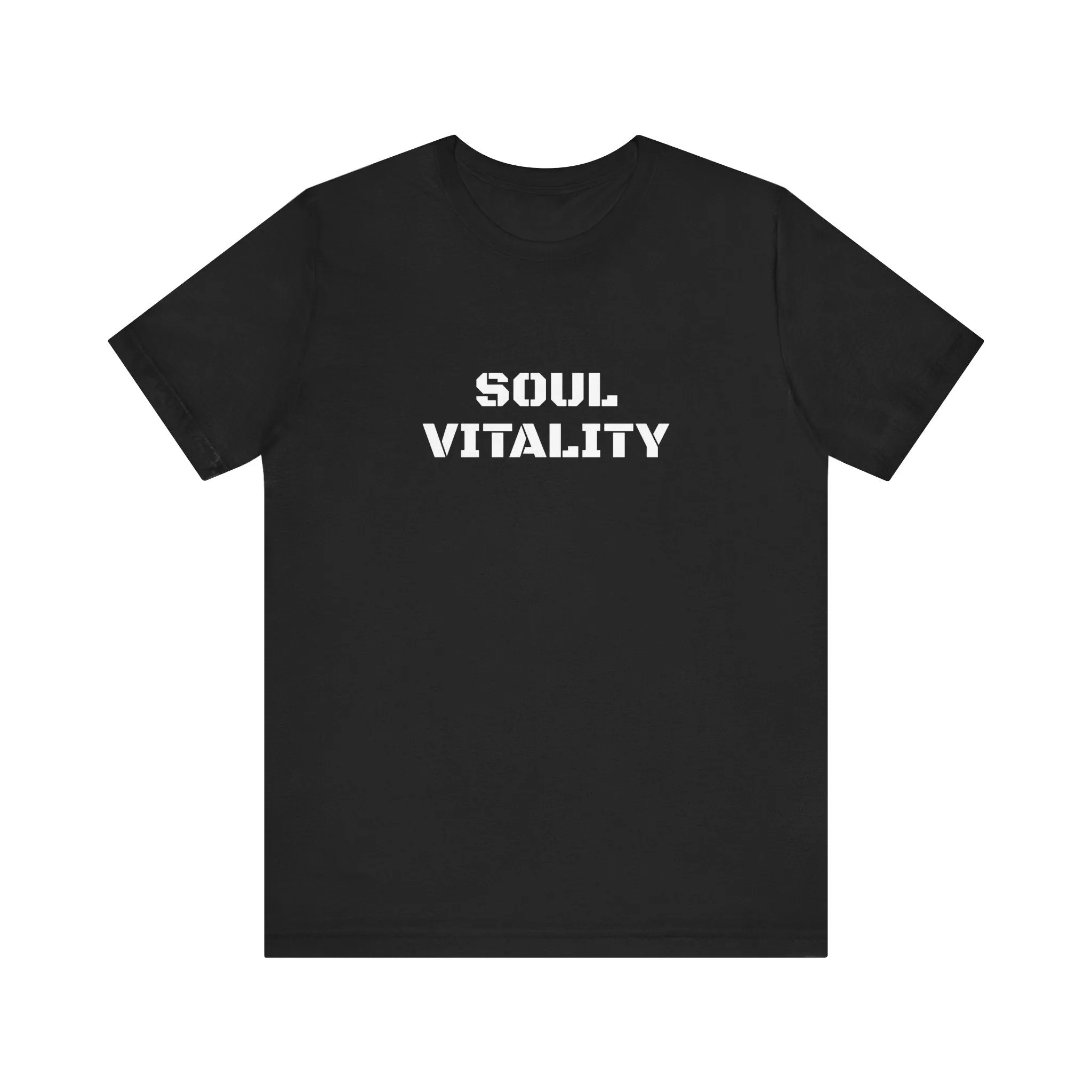 Inspirational Gym Shirts - Motivation for Your Workout - SOUL VITALITY - Front