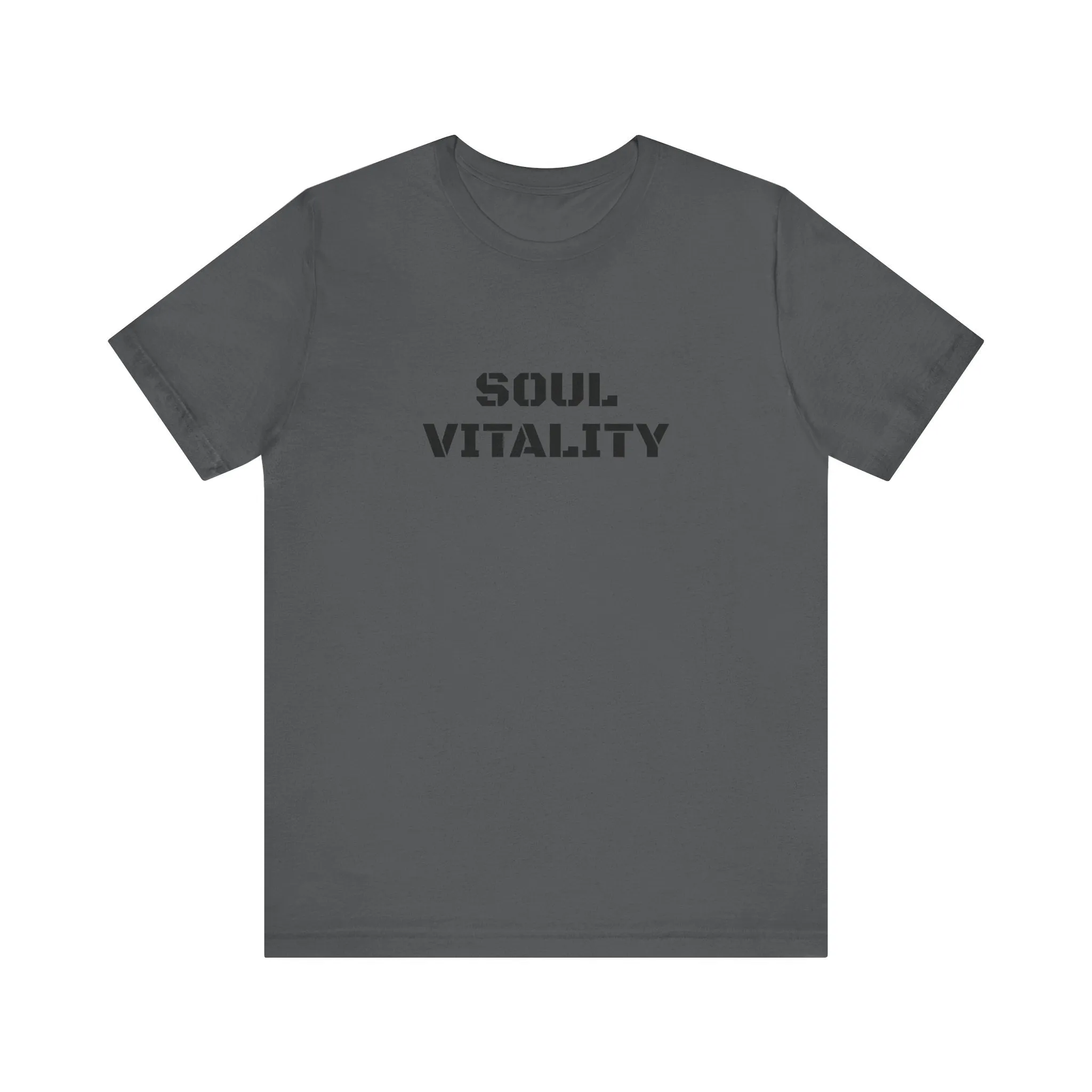 Inspirational Gym Shirts - Motivation for Your Workout - SOUL VITALITY - Front
