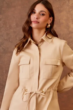 JAQUETA SARJA ROLOTE COLEÇÃO INVERNO 25