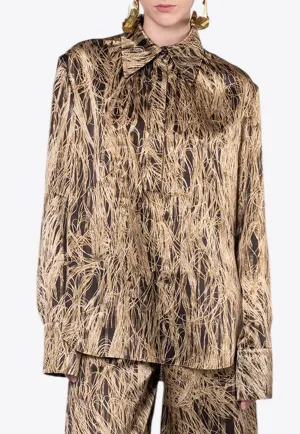 Juniper Feather Print Shirt
