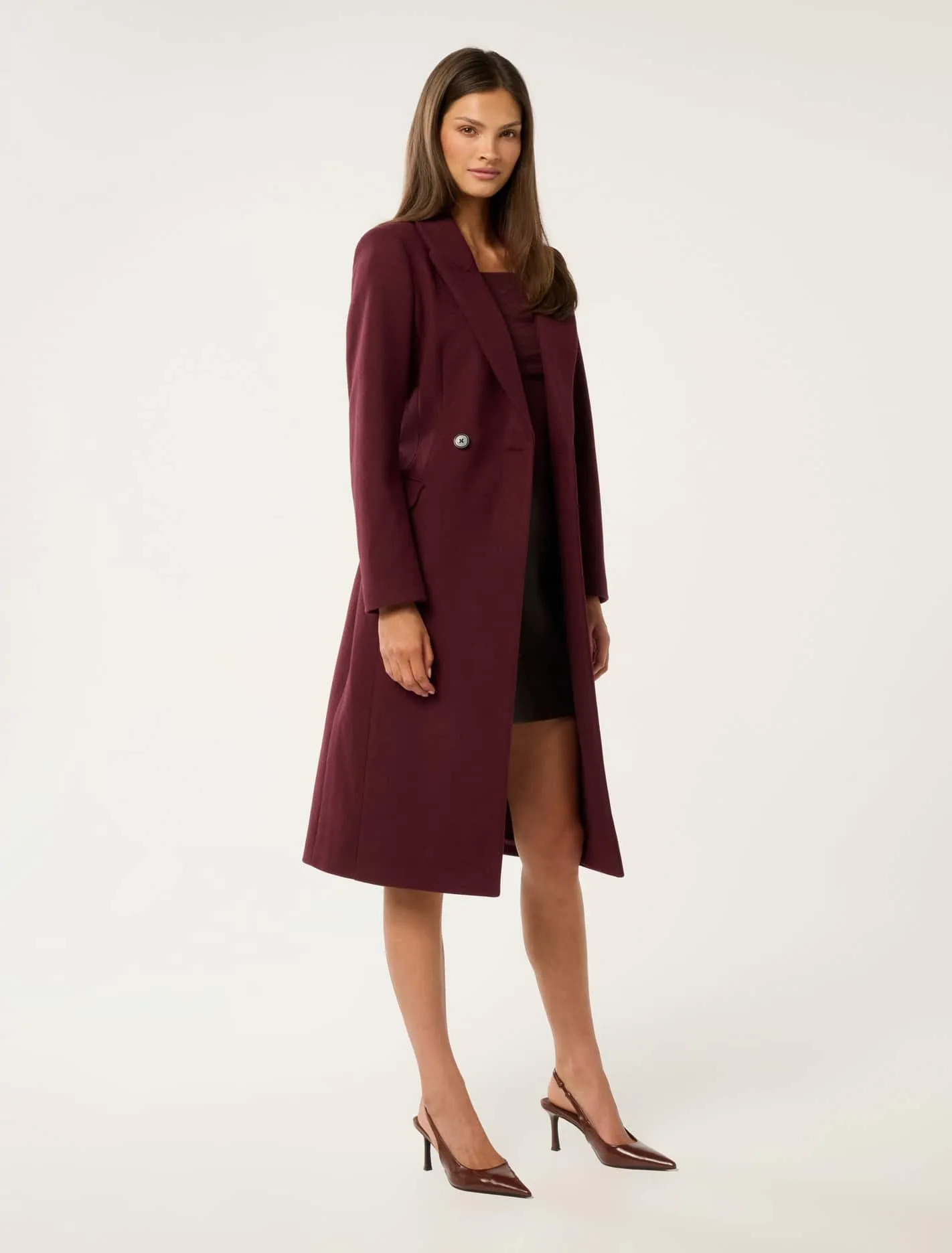 Kai Tailored Single Breasted Coat