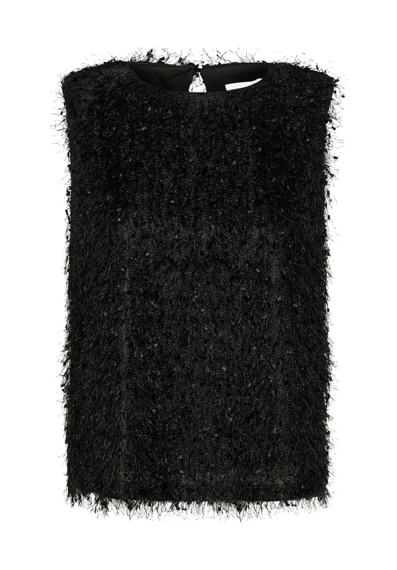 Karen By Simonsen Siv Top - Black