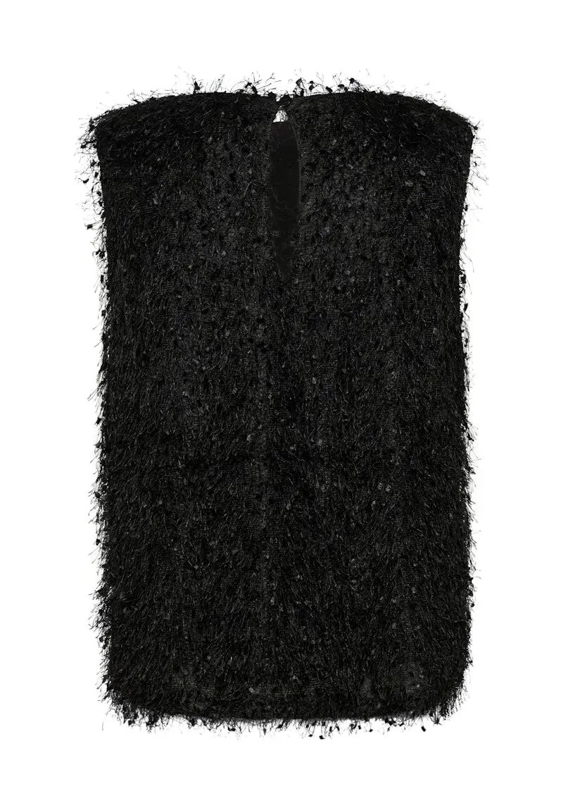 Karen By Simonsen Siv Top - Black