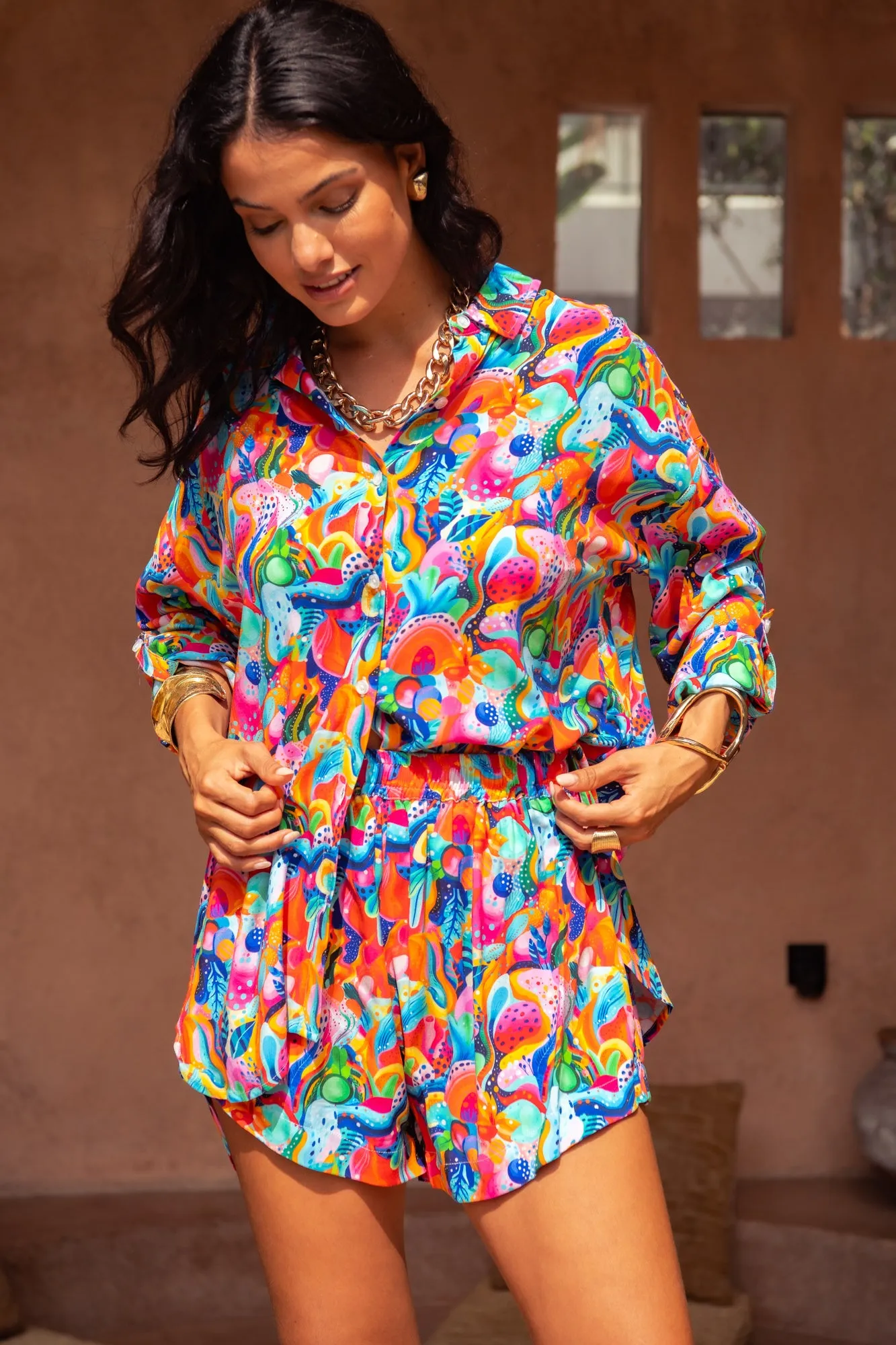 Kelly Shirt - Fruity Seabed
