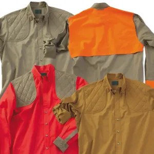 Kevin's Feather-Weight Vented-Back Dual Patch Long Sleeve Shooting Shirt