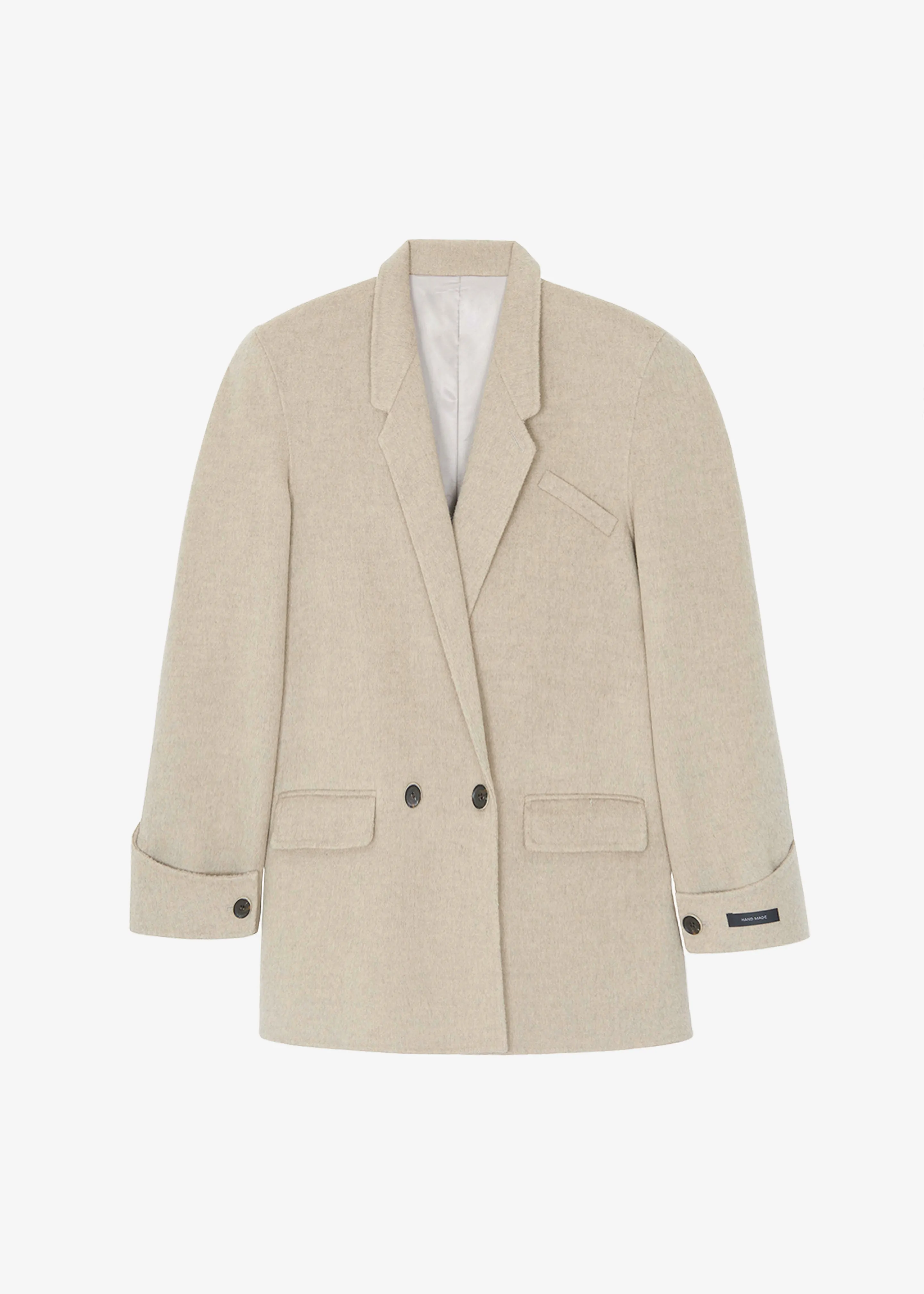Kian Wool Blazer - Beige