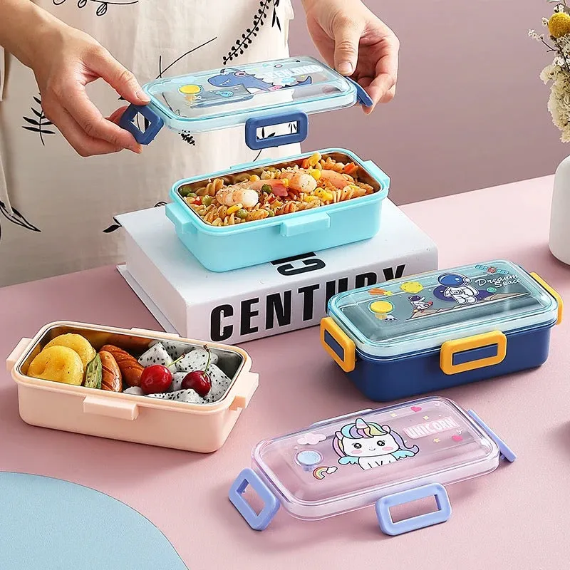 Kids 2 Compartment Lunch Box