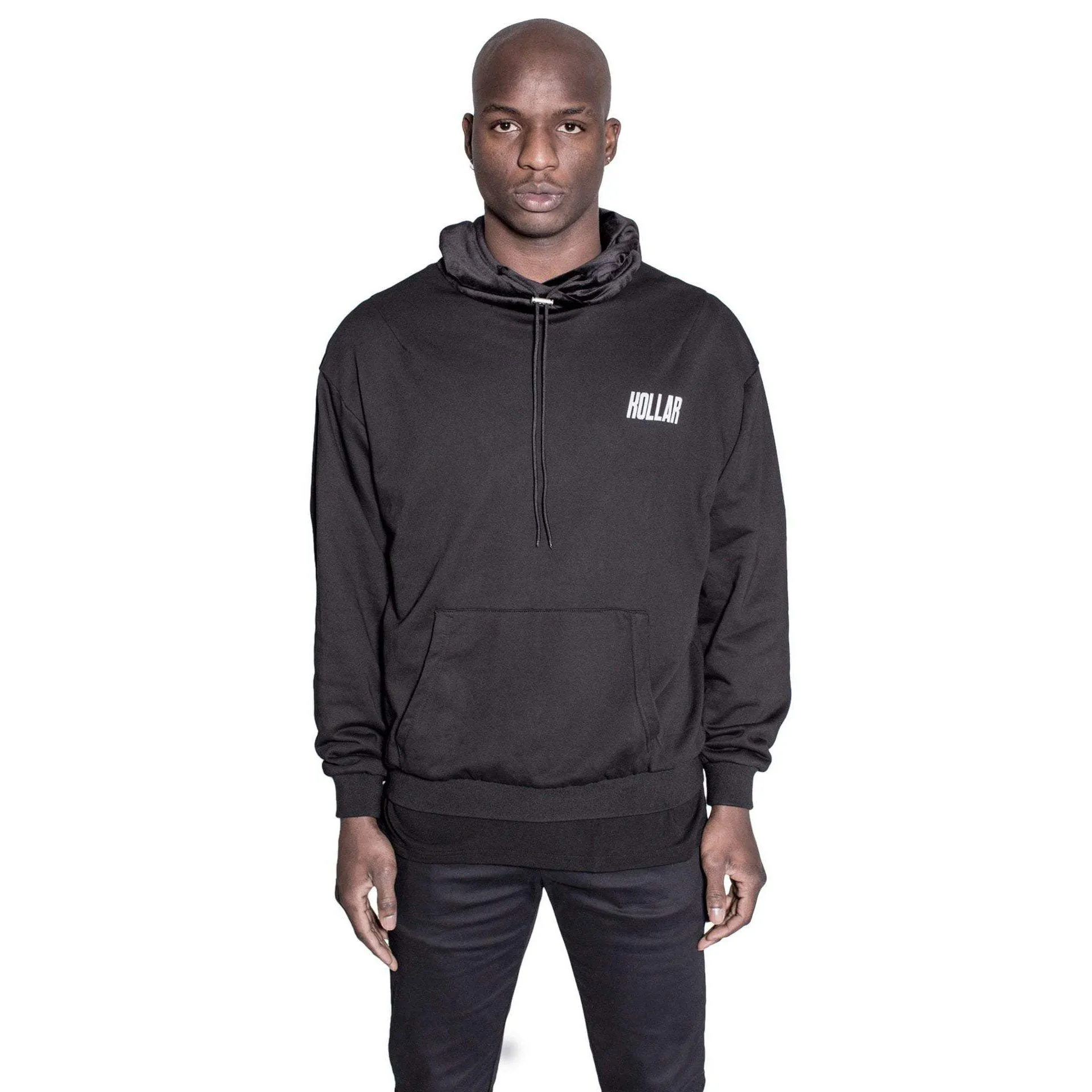 Kollar Boxer Hoodie Black Men BXH-BLK